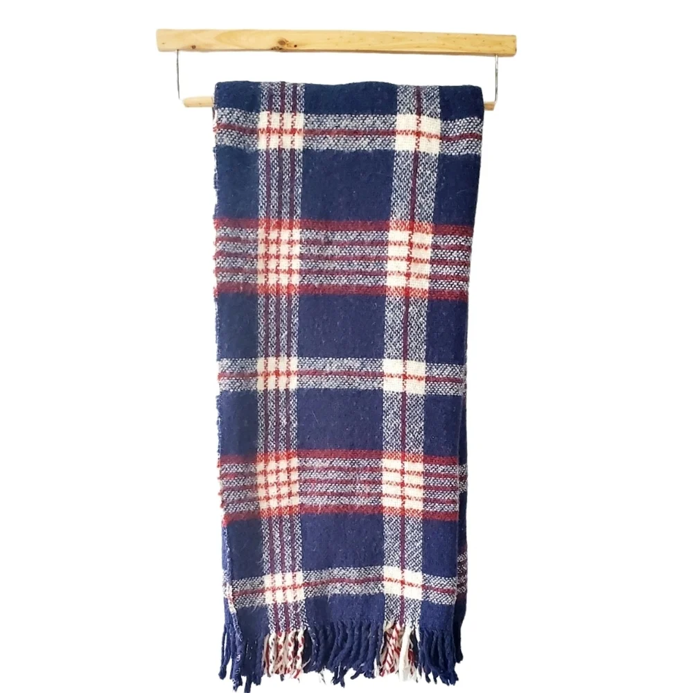 IKEA Julen Blue Plaid Blaney Made in Italy